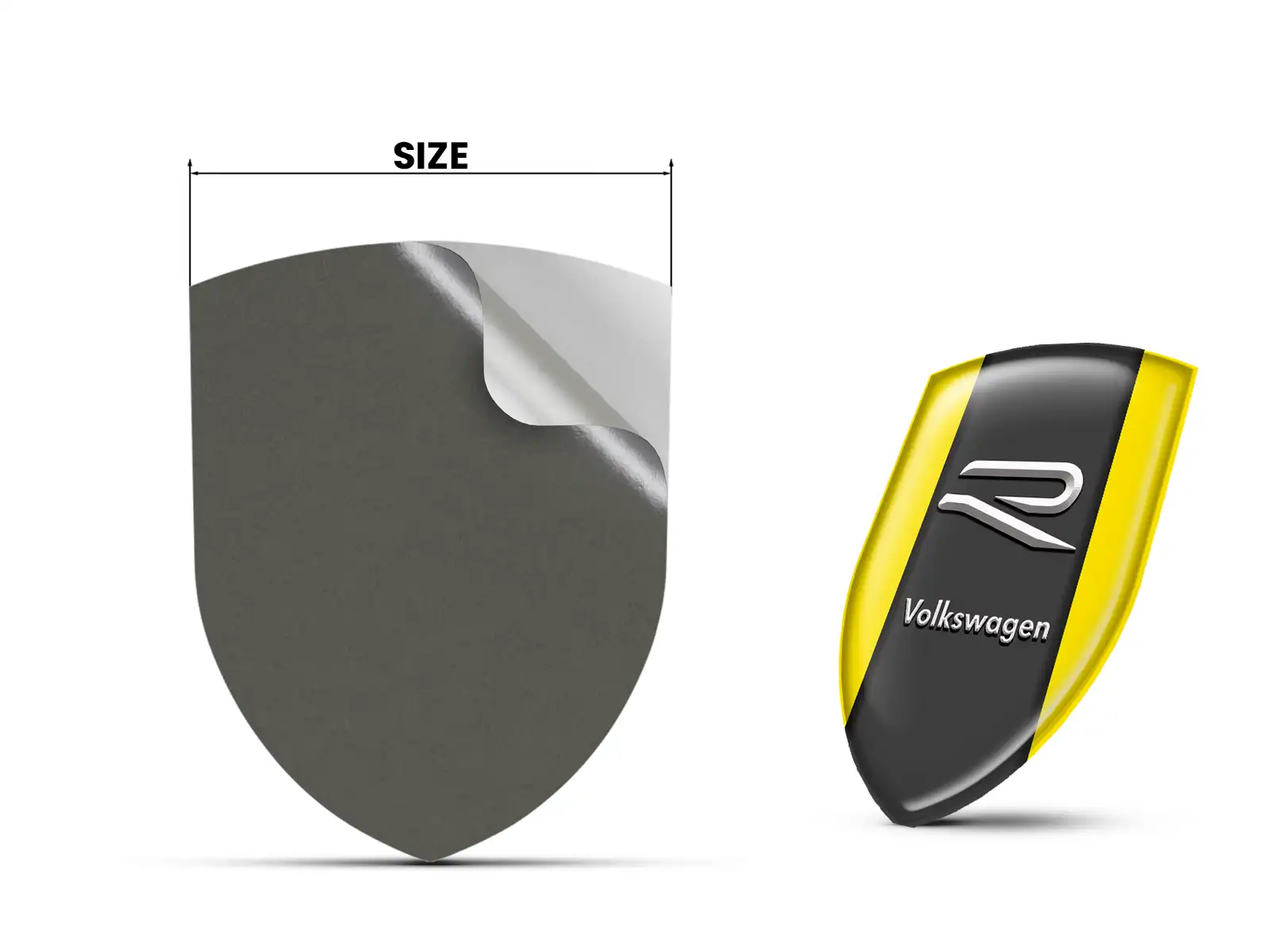 VW Waterproof Sticker Durable Universal High Quality